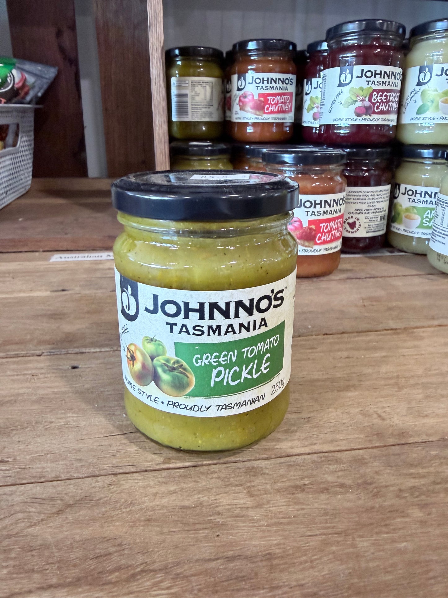 Johnno’s Green Tomato Pickles 250g