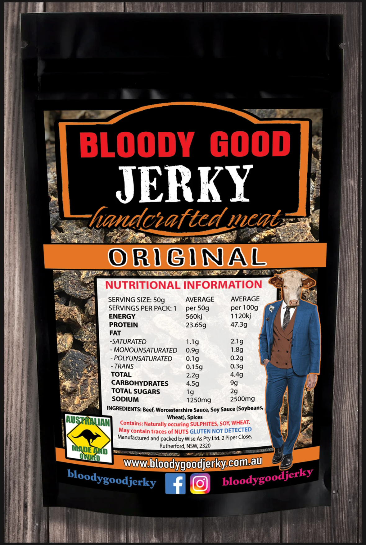 Bloody Good Jerky- Original