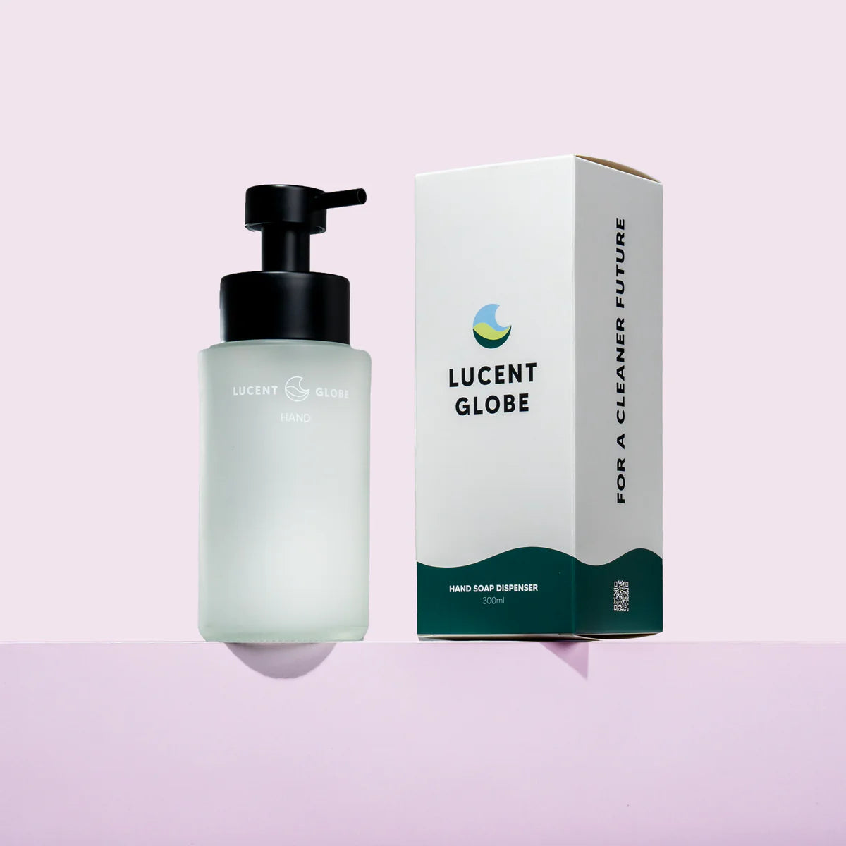 Lucent Globe: Hand Soap Bottle