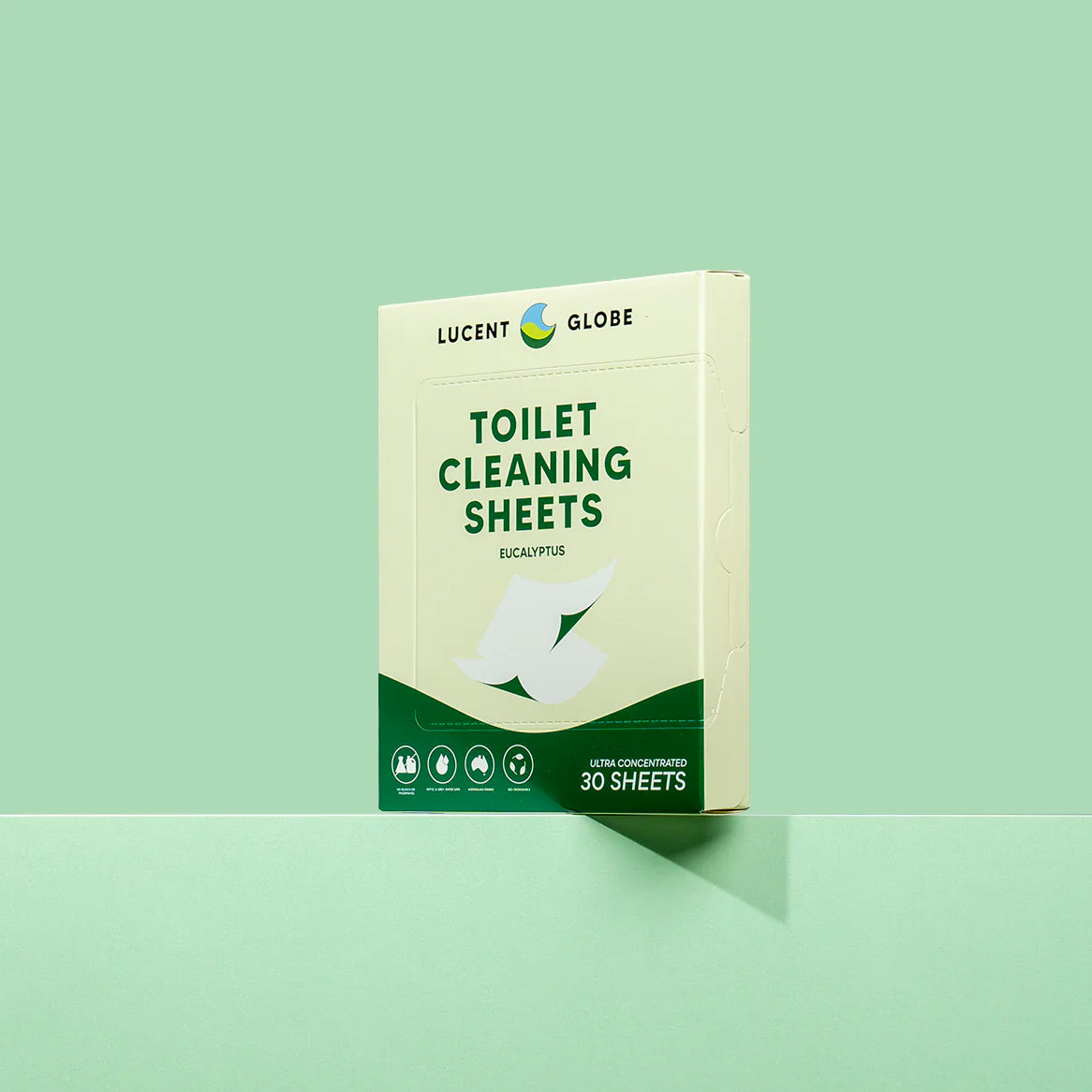 Lucent Globe: Toilet Cleaning Sheets