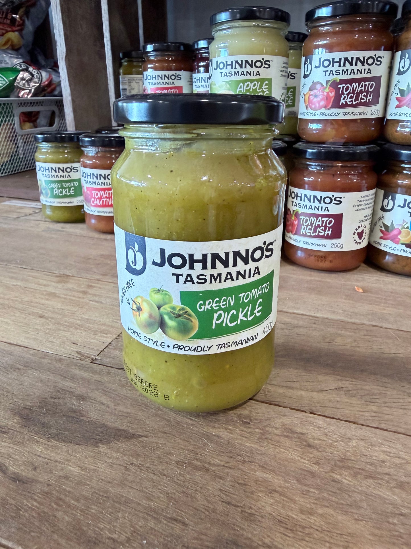 Johnno’s Green Tomato Pickle 400g