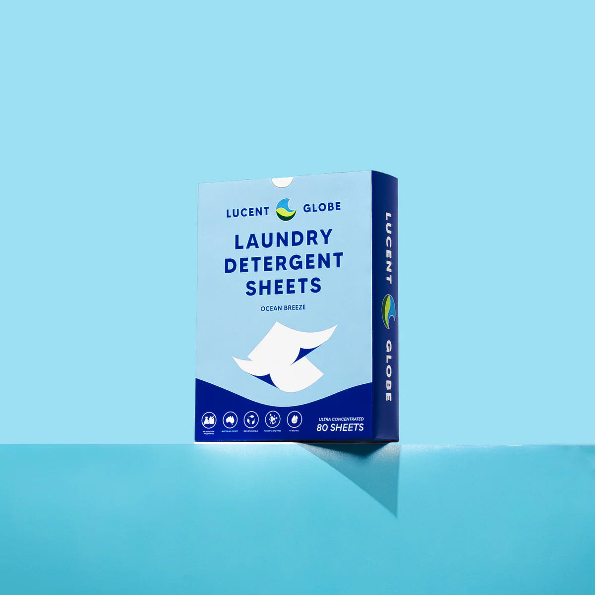 Lucent Globe: Laundry Detergent Sheets (Up to 80 Washes)