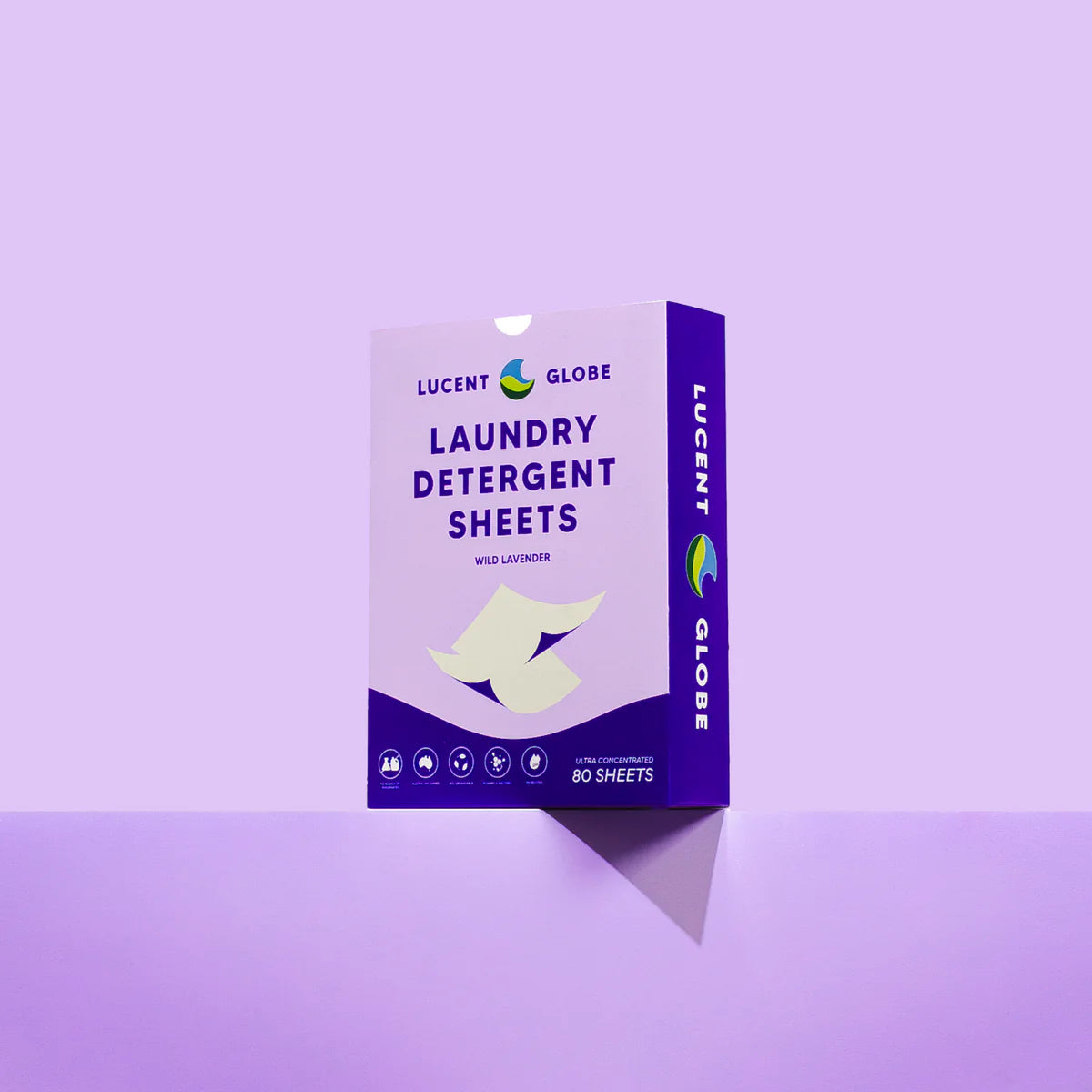 Lucent Globe: Laundry Detergent Sheets (Up to 80 Washes)